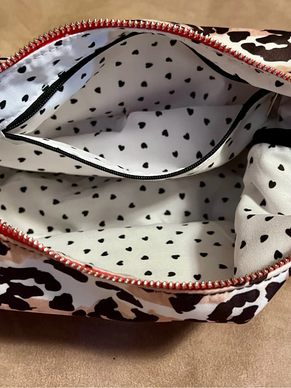 Brighton Leopard-Print Crossbody with Pink Accents